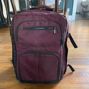 Rick Steves Convertible Carry On,Black,One Size